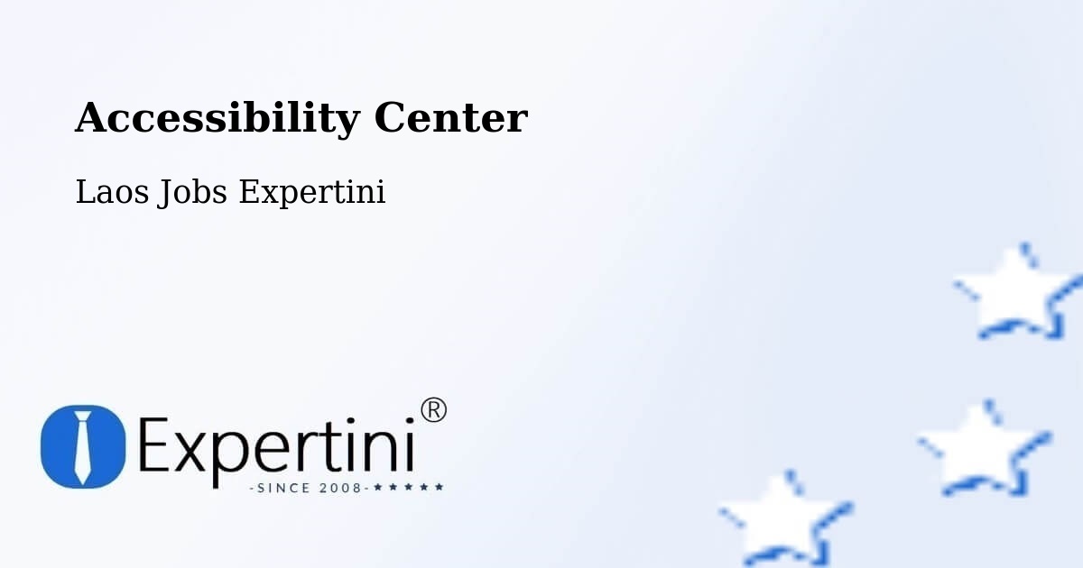 Accessibility Statement – Laos - Laos Jobs Expertini