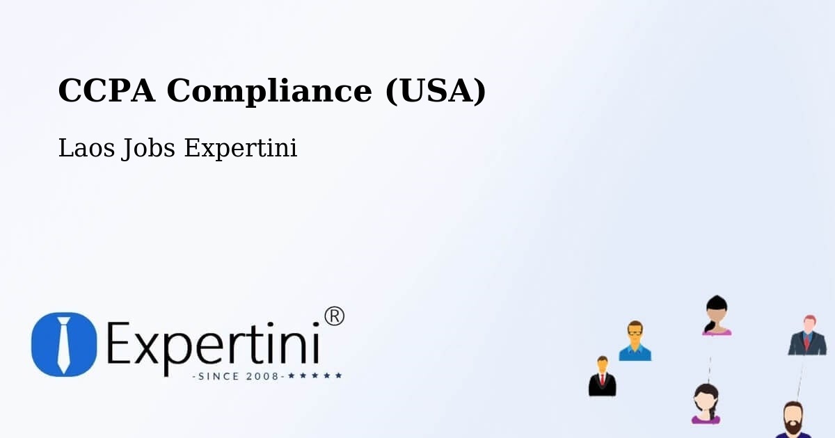 CCPA Compliance (USA) - Laos Jobs Expertini