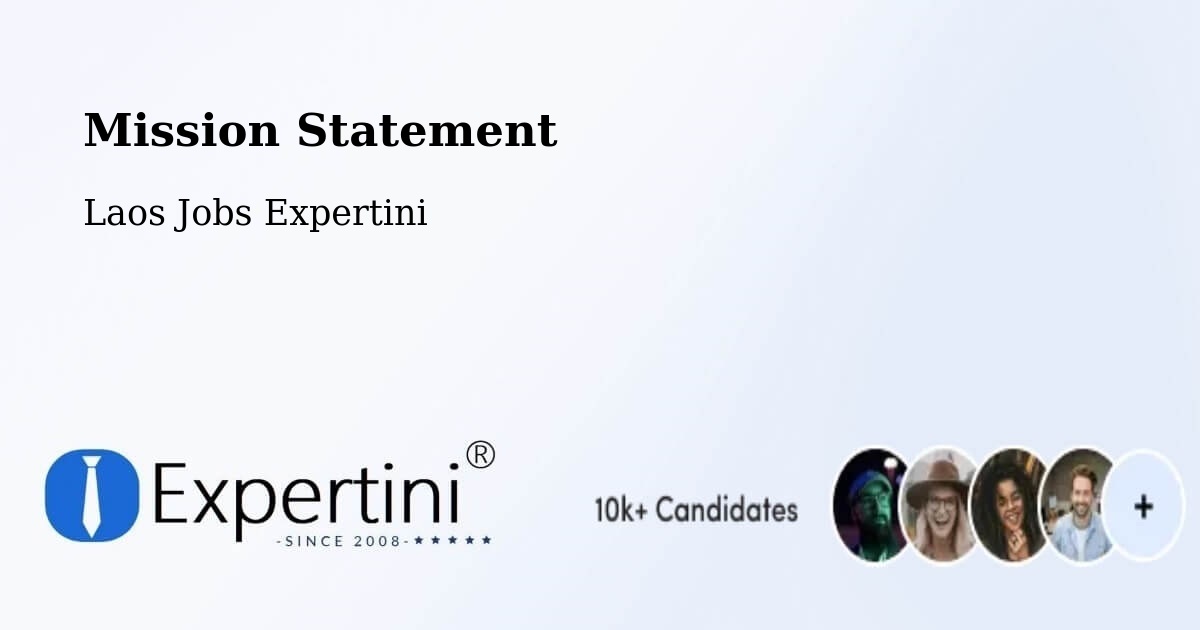 Corporate Mission – Laos - Laos Jobs Expertini